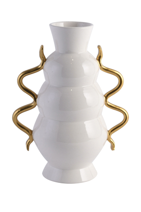 Modern Snake Handle Vase